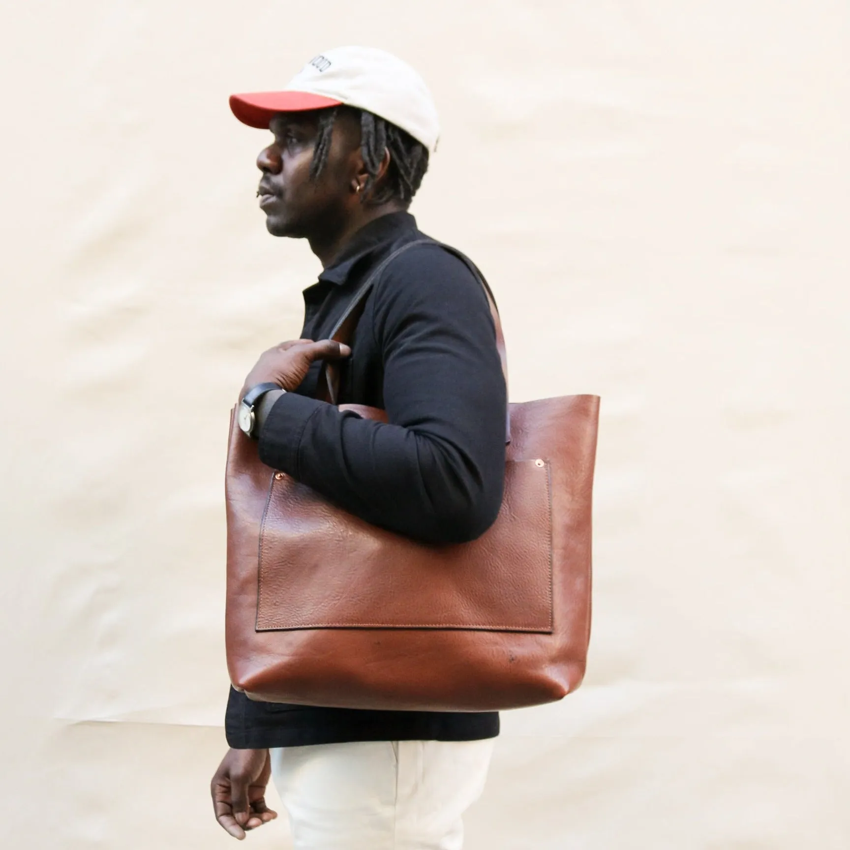 DAILY - Leather Tote Bag