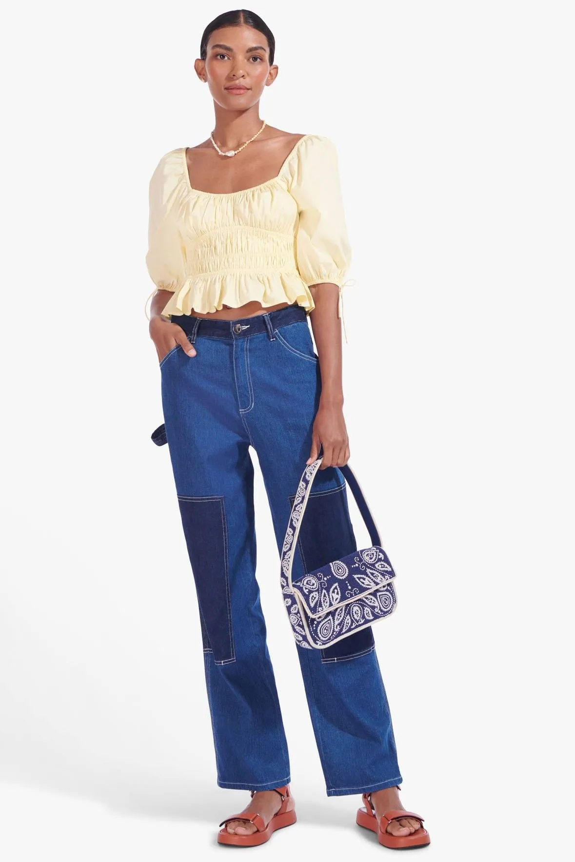 FAYE TOP | GINGER