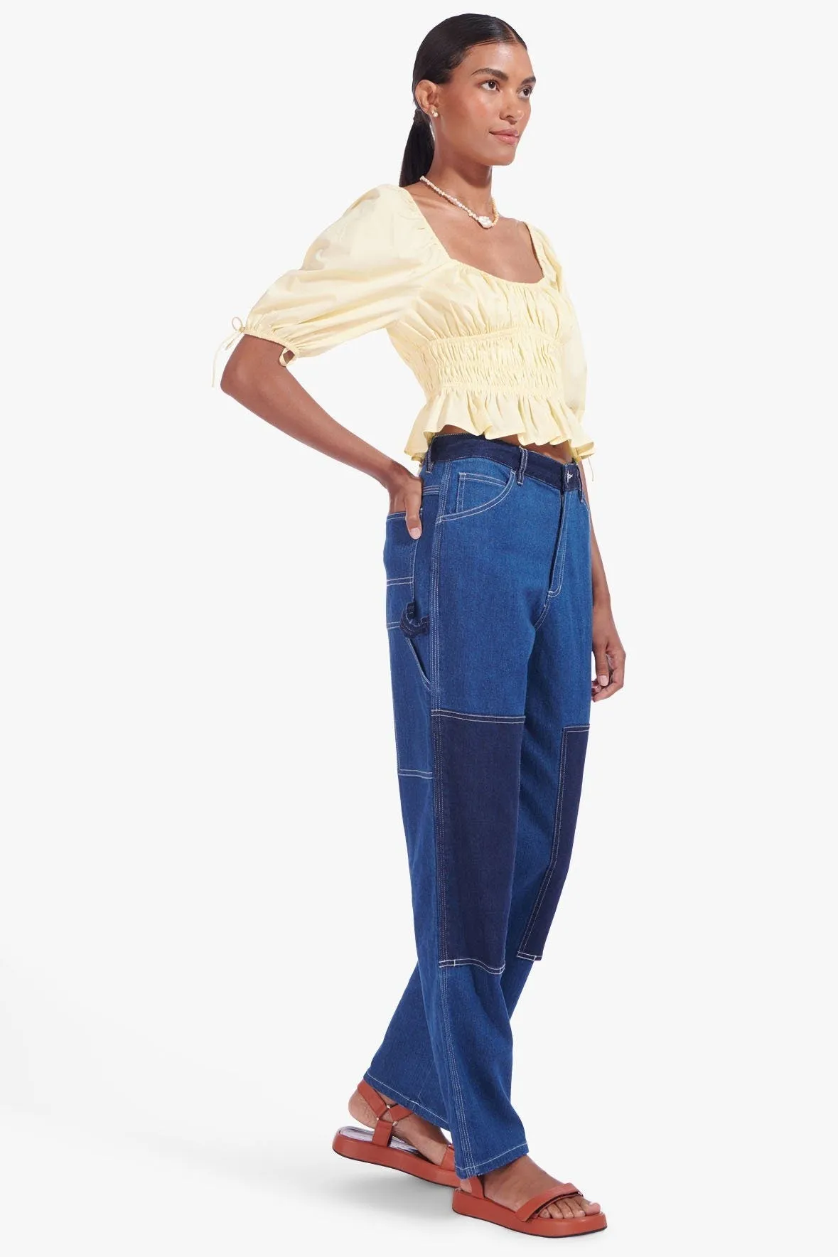 FAYE TOP | GINGER