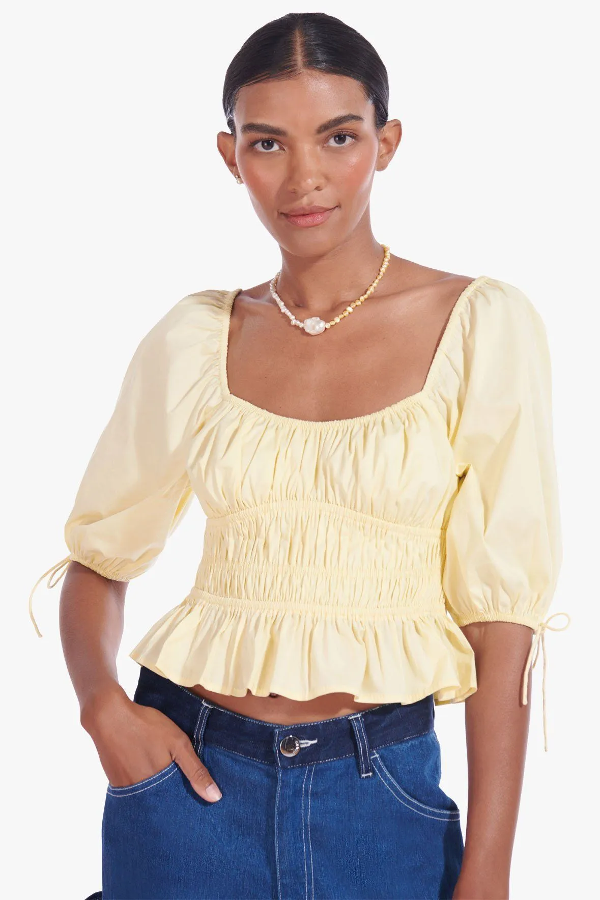 FAYE TOP | GINGER