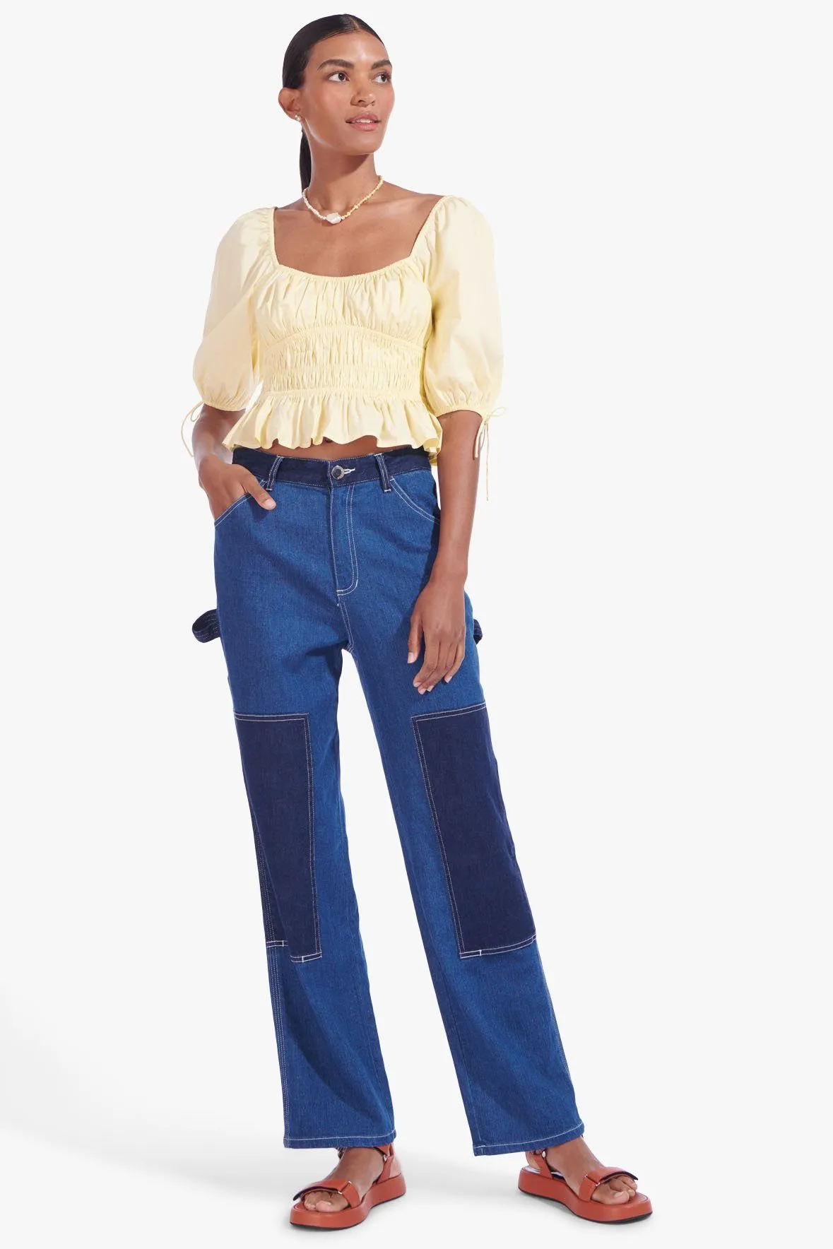 FAYE TOP | GINGER
