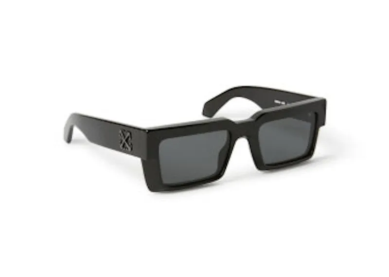 Off-White Moberly Square Sunglasses Black/Dark Grey