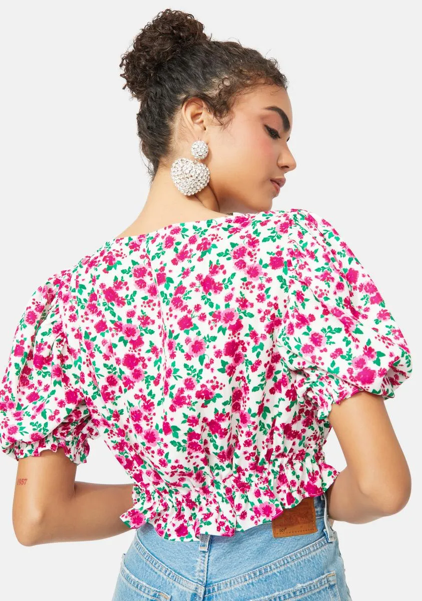 Petal Floral Blouse