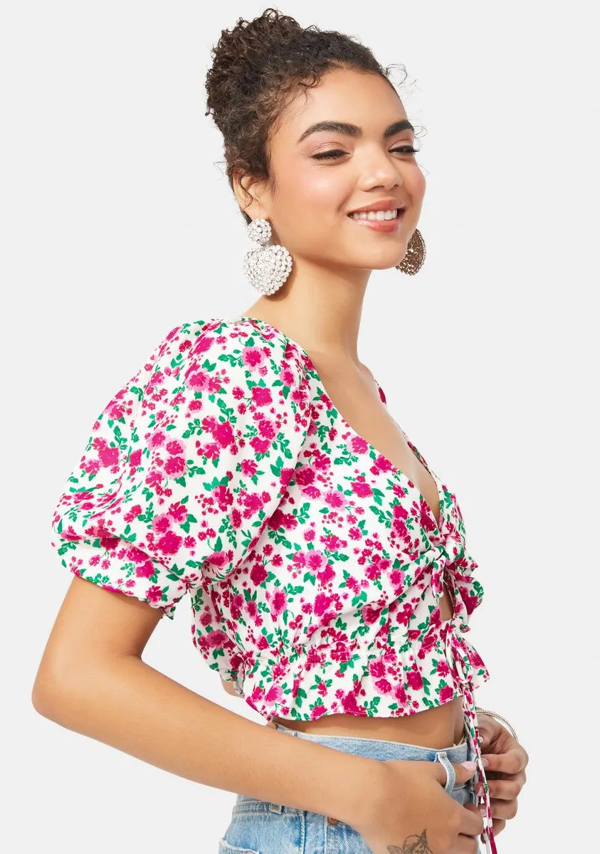 Petal Floral Blouse