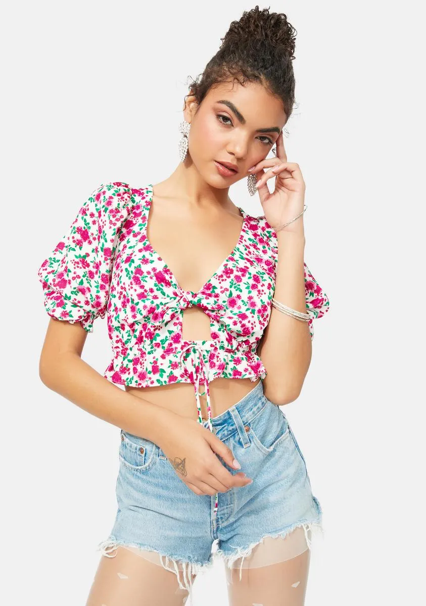 Petal Floral Blouse