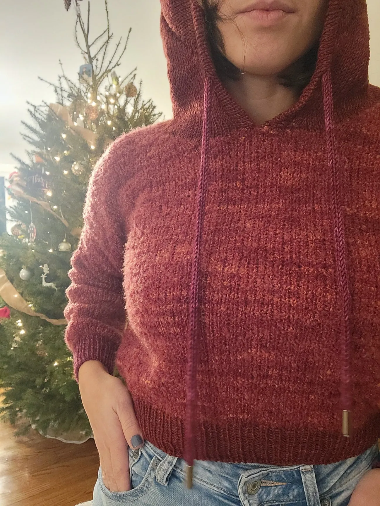 Second Ave Sweatshirt - Knitting Pattern