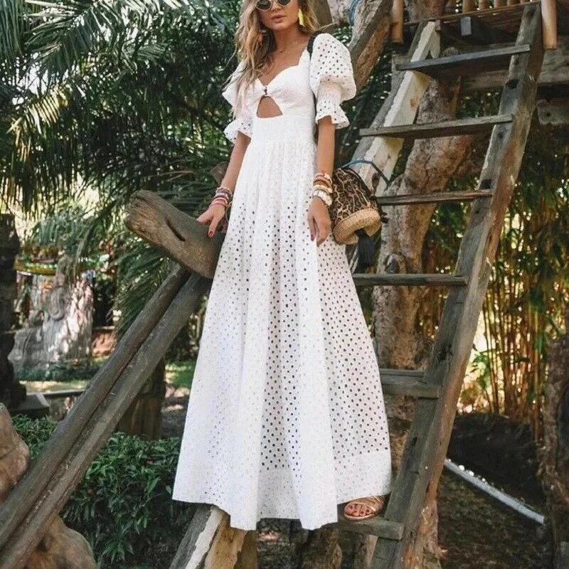 Summer Beach Maxi Dress