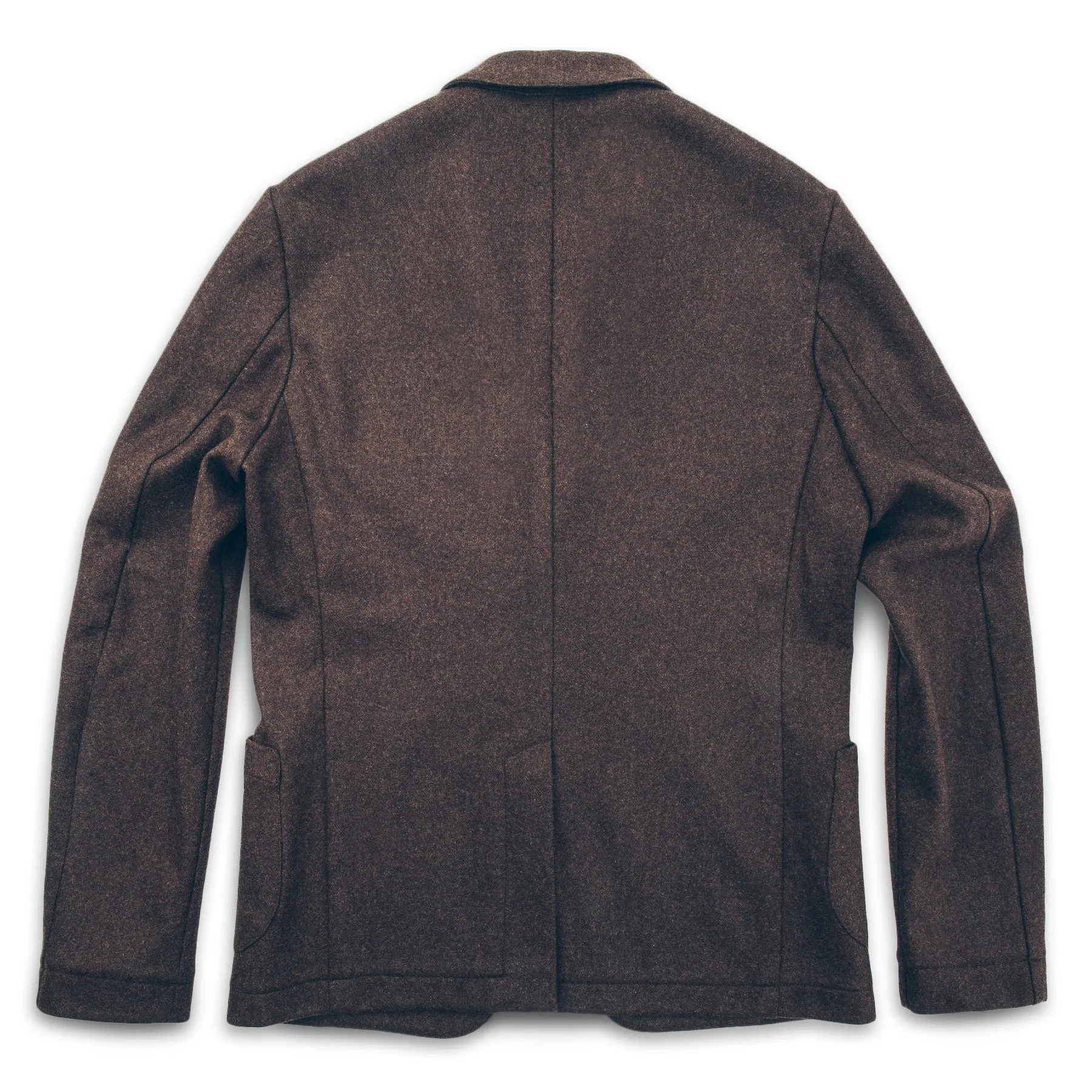 The Telegraph Jacket in Chocolate Wool