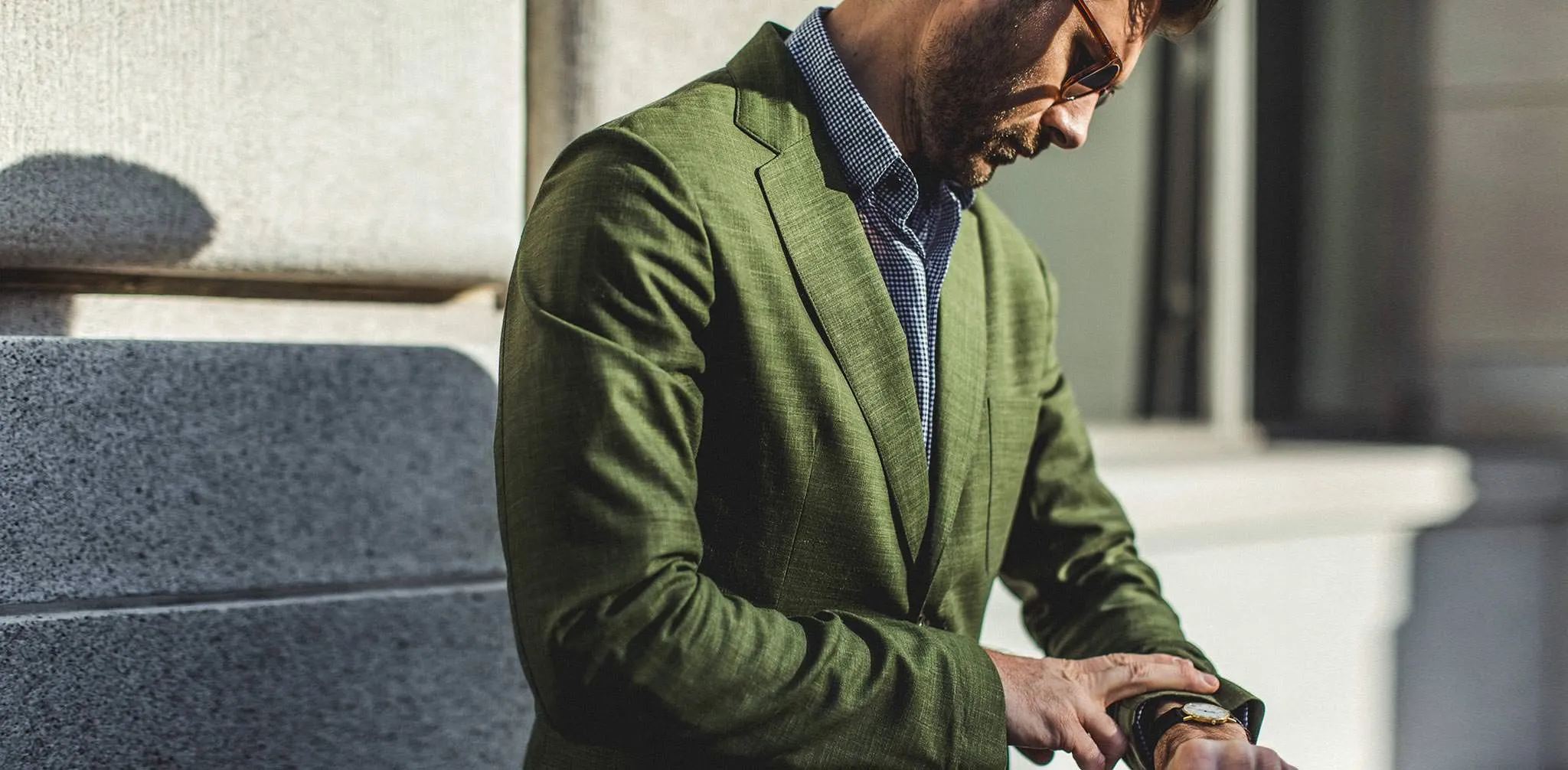 The Telegraph Jacket in Evergreen