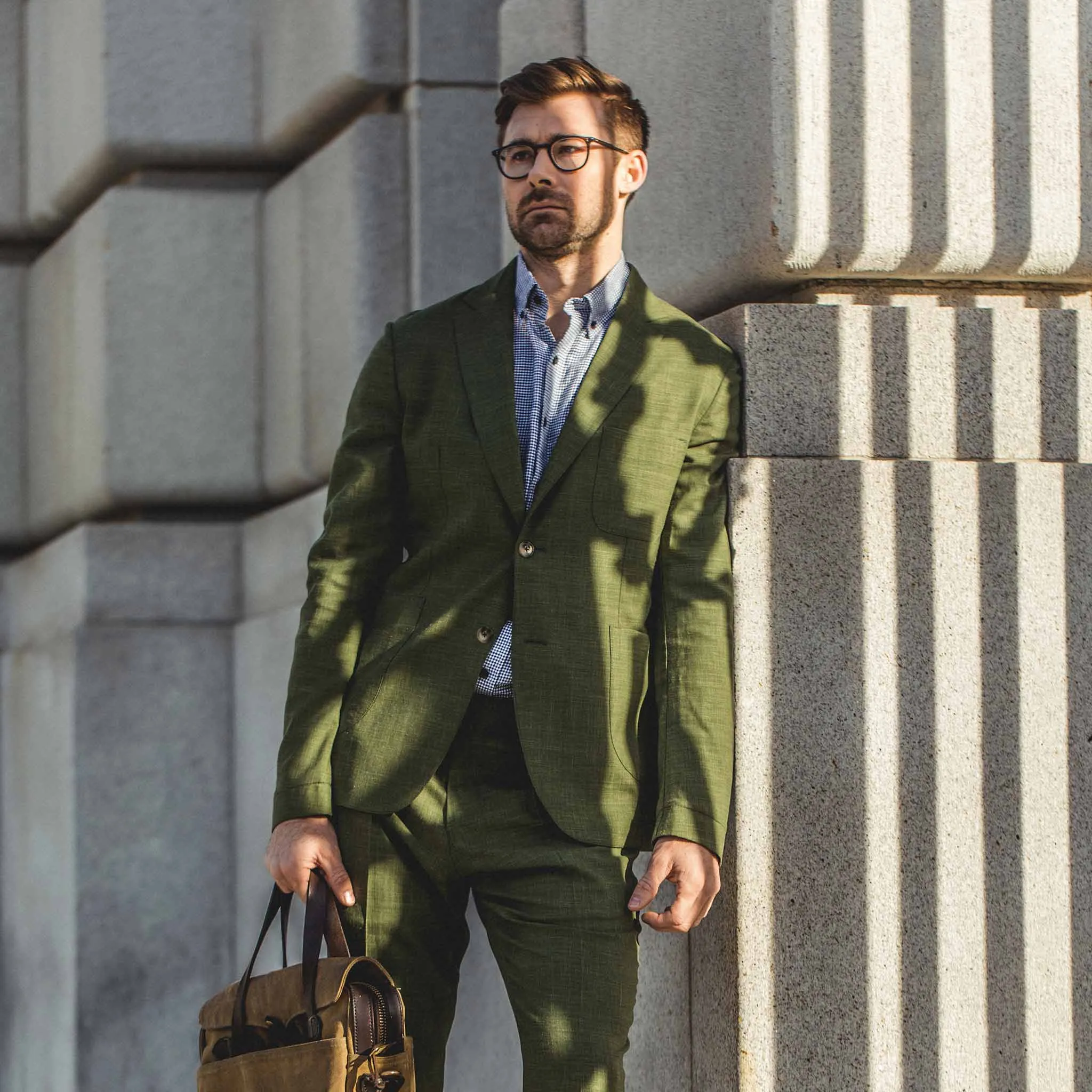 The Telegraph Jacket in Evergreen
